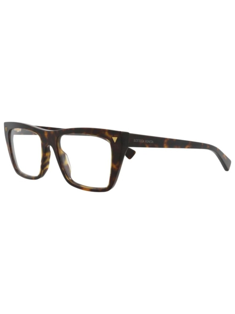 New Bottega Veneta Women's Eyeglasses Square Rectangle Recycled Acetate Frame